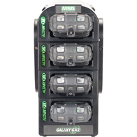 Chargeur &agrave; appareils multiples Galaxy GX2 pour Altair 5X, Compatible avec D&eacute;tecteur de gaz de la famille MSA Altair Rock Safety Industrial Ltd