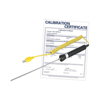 Sonde thermocouple &agrave; pointe d'aiguille (comprend certificat ISO), 600 °C (1112°F) Temp. max. Rock Safety Industrial Ltd