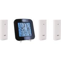 Wireless Weather Station with 3 Sensors, Non-Contact, Digital, 40-158°F (-40-70°C) Rock Safety Industrial Ltd