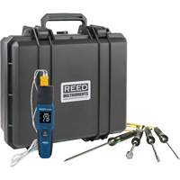 R1640 Smart Series Thermocouple Thermometer with Type-K Thermocouple Probes, Contact, Digital, 32-122°F (0-50°C) Rock Safety Industrial Ltd