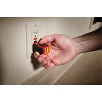 D&eacute;tecteur de tension et testeur de prise DDFT, 50 V - 1000 V, Alerte Affichage & son Rock Safety Industrial Ltd