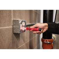 D&eacute;tecteur de tension avec DEL et testeur de prise DDFT, 50 V - 1000 V, Alerte Affichage & son Rock Safety Industrial Ltd