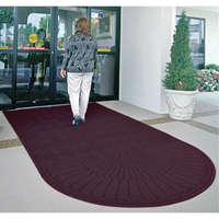 Waterhog&reg; Eco Matting, Wiper/Scraper, 3' x 6' x 3/8", Maroon Rock Safety Industrial Ltd