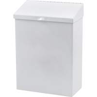 R&eacute;cipient en m&eacute;tal pour les produits menstruels Health Gards Rock Safety Industrial Ltd
