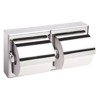 Two-Roll Toilet Paper Dispenser with Hoods, Multiple Roll Capacity Rock Safety Industrial Ltd