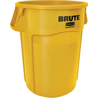 Brute&reg; Round Containers, Polyethylene, 44 US gal. Rock Safety Industrial Ltd