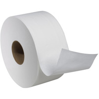 Advanced Soft Mini Toilet Paper, Jumbo Roll, 2 Ply, 751' Length, White Rock Safety Industrial Ltd