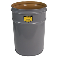 Baril de cendrier gris Cease-Fire Rock Safety Industrial Ltd
