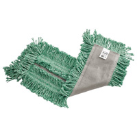 Castaway Dust Mop, Slip On Style, Cotton/Yarn, 24" L x 5" W Rock Safety Industrial Ltd