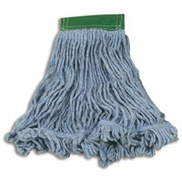 Super Stitch Wet Mop, Floor Finishing, Cotton/Yarn, 15.7 oz., Loop Style Rock Safety Industrial Ltd