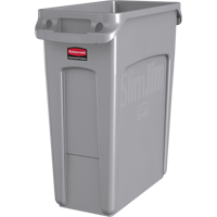 Slim Jim&reg; Vented Containers, Deskside, Polyethylene, 16 US gal. Rock Safety Industrial Ltd