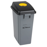 Waste Classification - Lid, Open Lid, Plastic, Fits Container Size: 17-1/4" x 12-1/2" Rock Safety Industrial Ltd