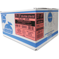 Industrial Garbage Bags, X-Strong, 36" W x 26" L, 1.17 mils, Black Rock Safety Industrial Ltd