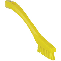 Detail Brush, Stiff Bristles, 8" Long, Yellow Rock Safety Industrial Ltd