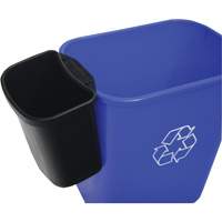 Waste Container, Deskside, Polyethylene, 4-1/4 US Qt. Rock Safety Industrial Ltd