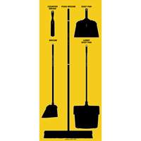 Tableau silhouett&eacute; sec Ultra Aluma-Lite (Anglais seulement) Rock Safety Industrial Ltd