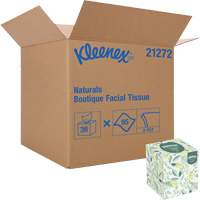 Papiers-mouchoirs Naturals Boutique* de Kleenex, 2 pli, 7,8" lo x 8,3" la, 95 feuilles/boîte Rock Safety Industrial Ltd