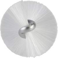 Brosse, Soies Moyen, Longueur de 20", Blanc Rock Safety Industrial Ltd