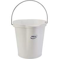 Food Hygiene Bucket, White, 3 US gal. Rock Safety Industrial Ltd