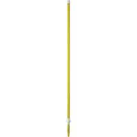 Manche de brosse pour plateforme, Brosse/Support &agrave; tampon, Jaune, T&eacute;lescopique, 62"-113" lo Rock Safety Industrial Ltd