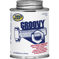 Groovy Lubricant & Anti-Seize, 8 oz., Brush Top Can, 2100°F (1100°C) Max. Temp Rock Safety Industrial Ltd