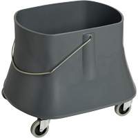 Seau pour vadrouille Champ, Capacit&eacute; de 10 gal. US (40 pintes), Gris Rock Safety Industrial Ltd