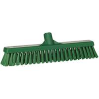 T&ecirc;te de balai-brosse &agrave; soies combin&eacute;es, Crins Cors&eacute;/Fin, 16-1/2", Polyester, Vert Rock Safety Industrial Ltd