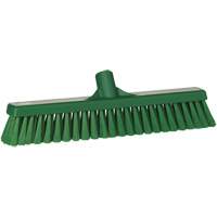 T&ecirc;te de balai-brosse pour petites particules, Crins Fin, 16-1/2", Polyester, Vert Rock Safety Industrial Ltd