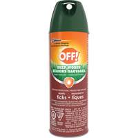 Insectifuge chasse-tiques Off! R&eacute;gions sauvages, DEET &agrave; 25 %, A&eacute;rosol, 170 g Rock Safety Industrial Ltd