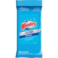 Lingettes nettoyantes pour verre et surfaces de Windex, Sachets Rock Safety Industrial Ltd