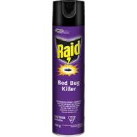 Raid&reg; Bed Bug Killer Insecticide, 350 g, Aerosol Can, Solvent Base Rock Safety Industrial Ltd