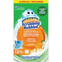 Scrubbing Bubbles&reg; Fresh Brush&reg; Toilet Brush Flushable Refills, Refill Rock Safety Industrial Ltd
