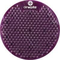 Tamis d'urinoir d&eacute;sodorisant AirWorks Splash Free Rock Safety Industrial Ltd