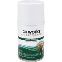 AirWorks&reg; Metered Air Fresheners, Tropical Tradewinds, Aerosol Can Rock Safety Industrial Ltd