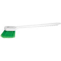 Brosse &agrave; recoins &agrave; manche long, 20" l, Soies PVC, Vert Rock Safety Industrial Ltd