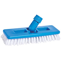 Universal Scrub & Grout Brush, 9" L, Polypropylene Bristles, White Rock Safety Industrial Ltd