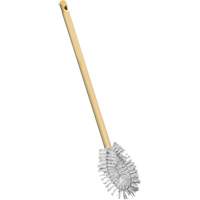 HD Toilet Brush with Wire Centre, 20" L, Polypropylene Bristles, Yellow Rock Safety Industrial Ltd