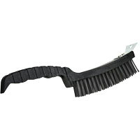 Brosse, Acier, 4 x 17 rangs de fils, Longueur 12" Rock Safety Industrial Ltd