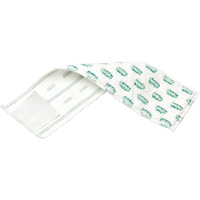 Tampon &agrave; vadrouille plat, R&eacute;cureur, Microfibre, 4-3/4" x 16" Rock Safety Industrial Ltd