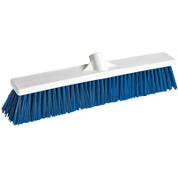 Foodservice Push Broom, Medium Bristles, 24", Polyester, White Rock Safety Industrial Ltd