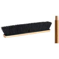 Balai-brosse avec manche, 18", Moyen, Soies Tampico Rock Safety Industrial Ltd