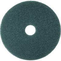 Hi-Performance Pad, 11", Cleaning/Scrubbing, Blue Rock Safety Industrial Ltd