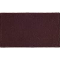 Natural Blend Pad, 14" x 20", Scrubbing, Maroon Rock Safety Industrial Ltd