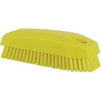 Hand Brush, Stiff Bristles, 5" Long, Yellow Rock Safety Industrial Ltd