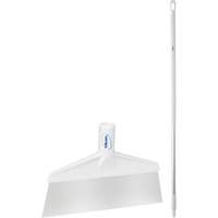 Grattoir &agrave; plancher avec manche, Blanc, 9-3/5" la x 55-9/10" lo Rock Safety Industrial Ltd