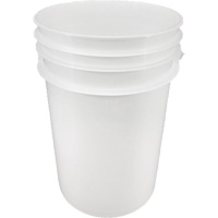 Heavy-Duty Pail, Plastic, 6 gal. Rock Safety Industrial Ltd