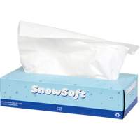 Snow Soft Premium Facial Tissue, 2 Ply, 7.4" L x 8.4" W, 100 Sheets/Box Rock Safety Industrial Ltd