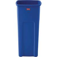 Untouchable&reg; Square Recycling Container, Bulk, Plastic, 23 US gal. Rock Safety Industrial Ltd