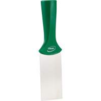Handle-Mounted Stainless Steel Scraper, Green, 2" W x 8" L Rock Safety Industrial Ltd