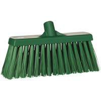 Balai-brosse robuste, Crins Ferme, 13", Polyester, Vert Rock Safety Industrial Ltd